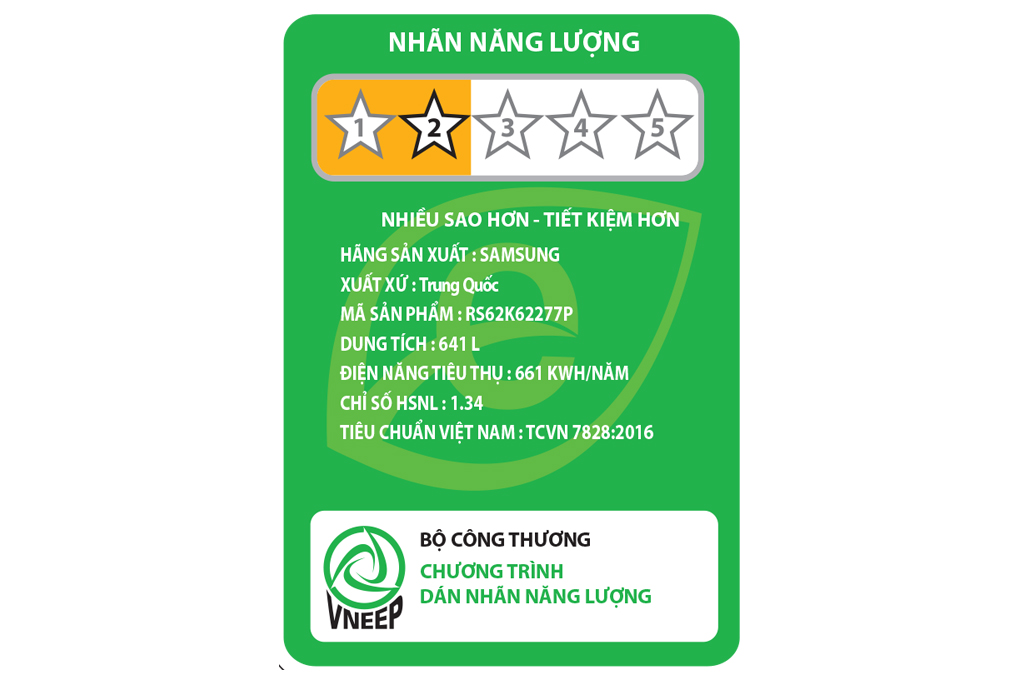 Tủ lạnh Samsung Inverter 620 lít RS62K62277P/SV