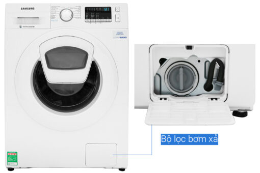 Máy giặt Samsung Addwash Inverter 9 Kg WW90K44G0YW/SV