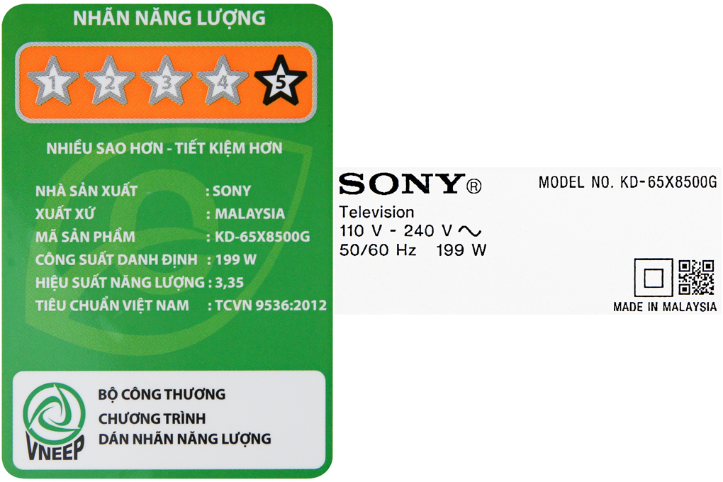 Android Tivi Sony 4K 65 inch KD-65X8500G/S