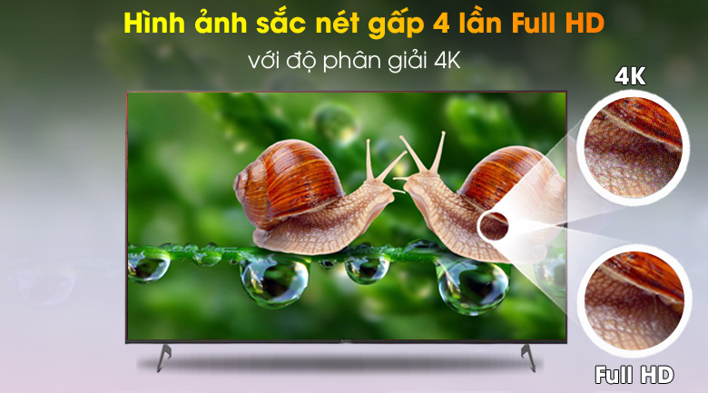 Android Tivi Sony 4K 65 inch KD-65X9000H/S