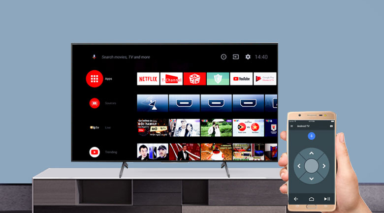Android Tivi Sony 4K 85 inch KD-85X8000H