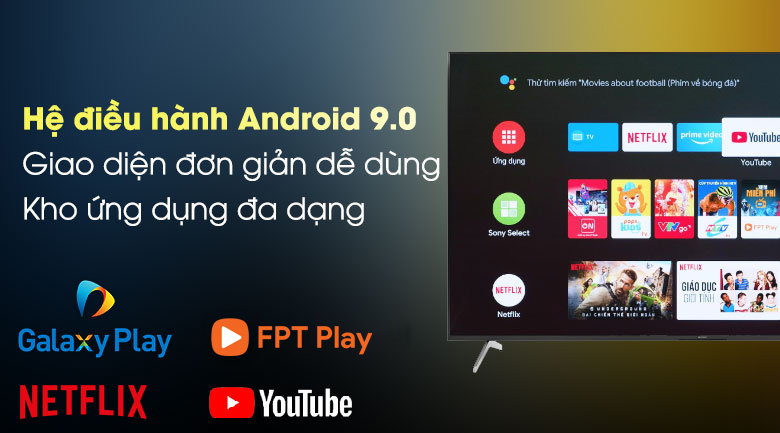 Android Tivi Sony 4K 85 inch KD-85X8000H