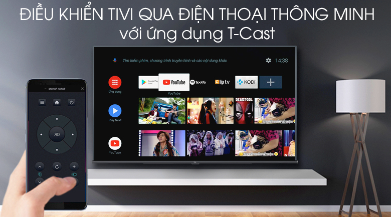 Android Tivi TCL 4K 43 inch L43A8-9