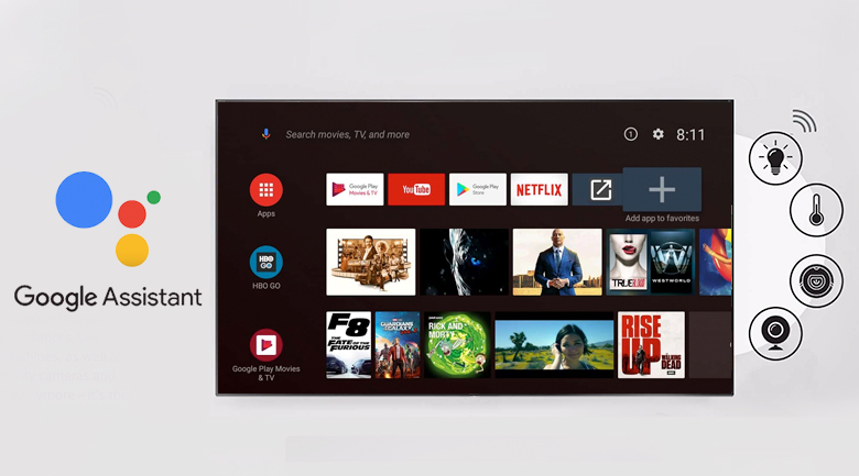 Android Tivi TCL 4K 43 inch L43A8-7