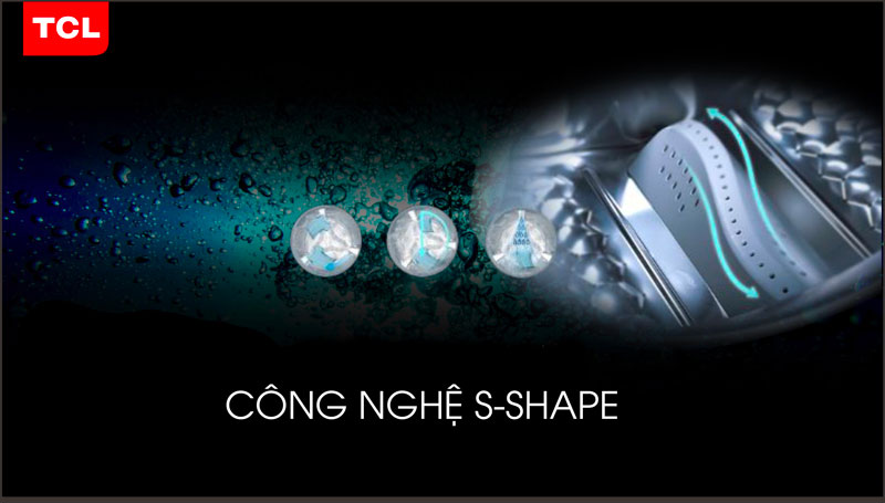 Máy giặt TCL Inverter 9 Kg TWF90-K14508DC04