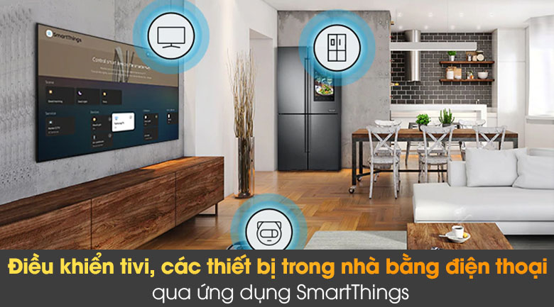 Smart Tivi Khung Tranh The Frame QLED Samsung 4K 55 inch QA55LS03A