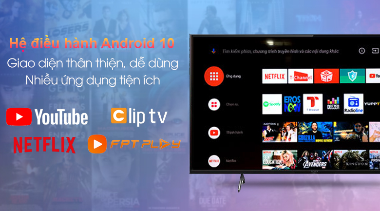 Android Tivi Sony 4K 65 inch XR-65X90J