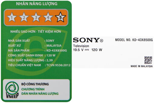 Android Tivi Sony 4K 43 inch KD-43X8500G