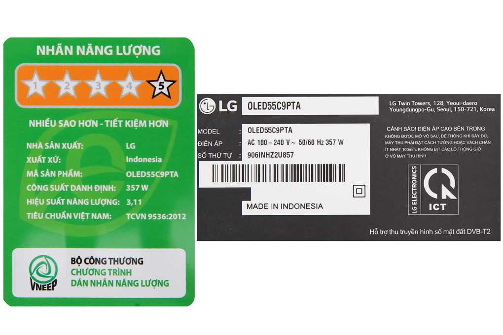 Smart Tivi OLED LG 4K 55 inch 55C9PTA