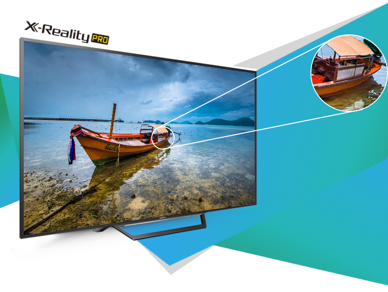 Sony 32W600D có độ phân giải HD