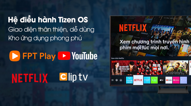 Smart Tivi QLED Samsung 4K 85 inch QA85Q60A