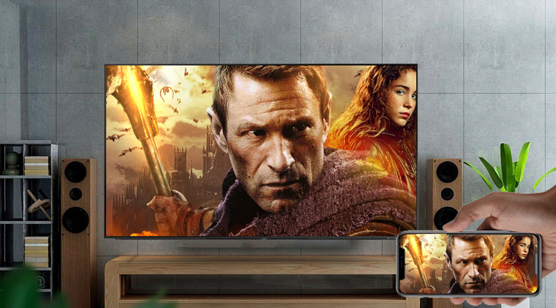 Smart Tivi QLED Samsung 4K 85 inch QA85Q60A