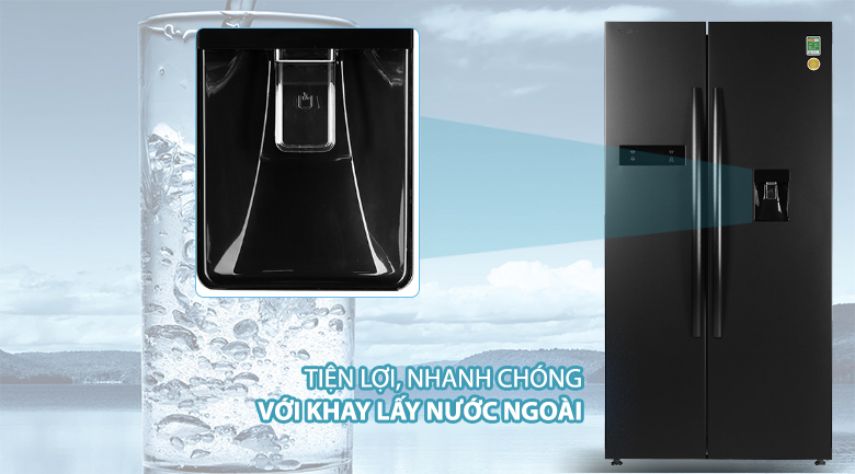 Tủ lạnh Toshiba Inverter 513 lít GR-RS682WE-PMV(06)-MG