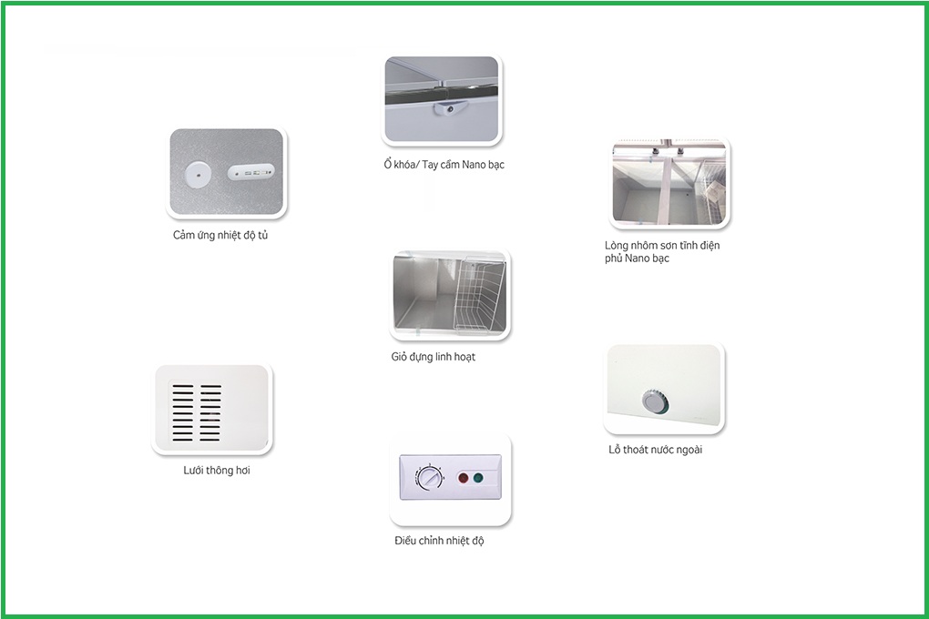 Tủ đông kháng khuẩn Kangaroo KG498C2