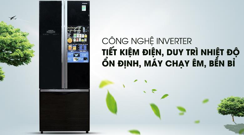 TỦ LẠNH HITACHI INVERTER 405L R-FWB475PGV2 (GS)