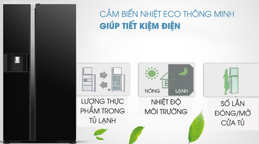 Tủ lạnh Hitachi R-SX800GPGV0 (GBK) 573 lít Inverter