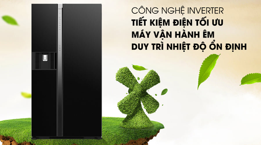 Tủ lạnh Hitachi R-SX800GPGV0 (GBK) 573 lít Inverter