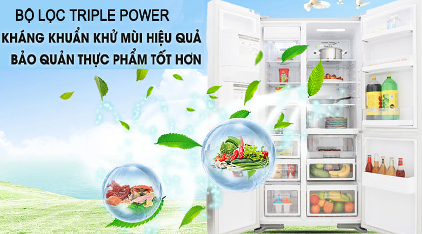 Tủ lạnh Hitachi R-SX800GPGV0 (GBK) 573 lít Inverter