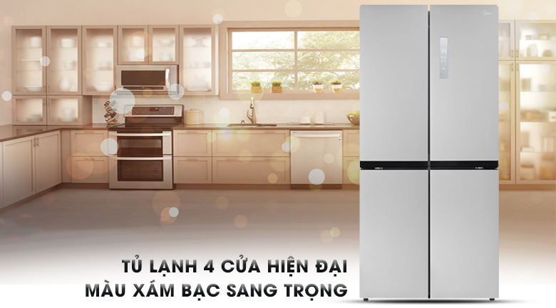 Tủ lạnh Midea Inverter 482 lít MRC-626FWEIS