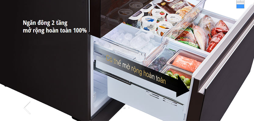 Tủ lạnh Panasonic 618 lít NR-W621VF-T2