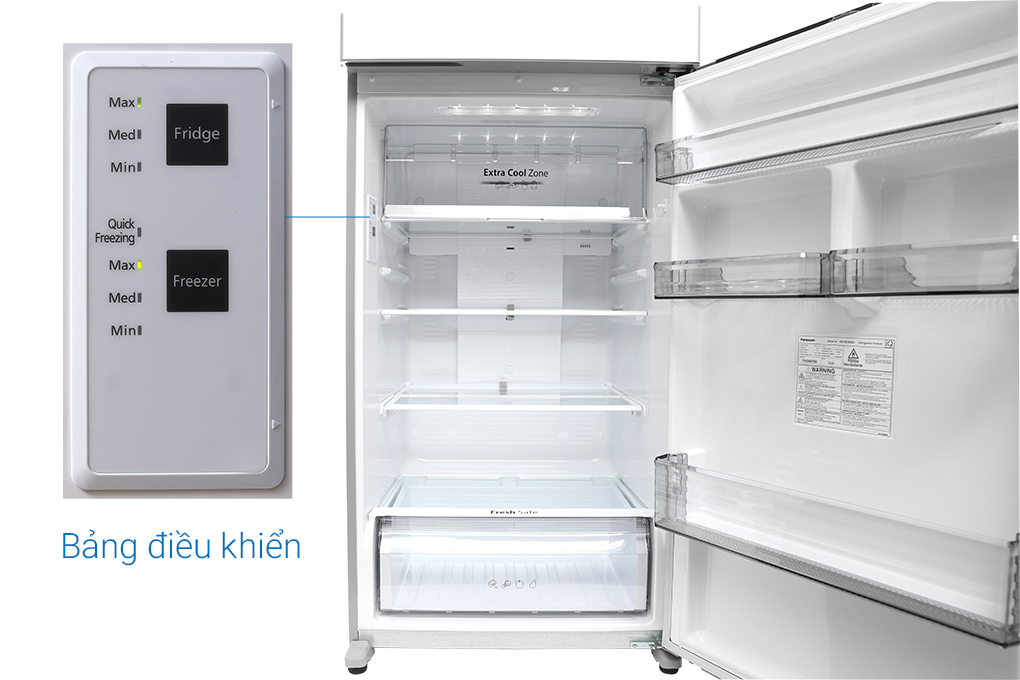 Tủ lạnh Panasonic Inverter 405 lít NR-BD468VSVN