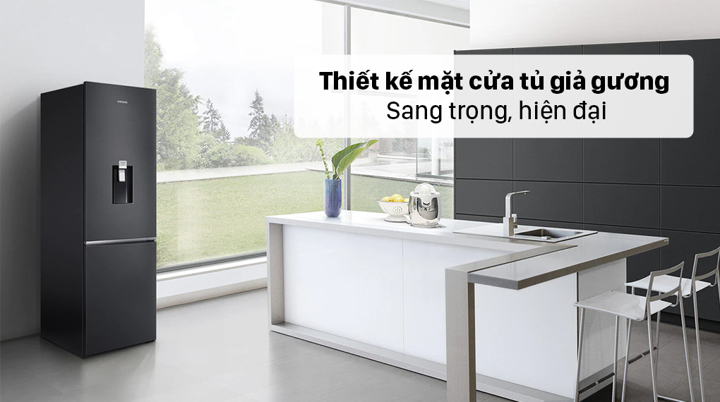 Tủ lạnh Samsung Inverter 307 lít RB30N4190BU/SV