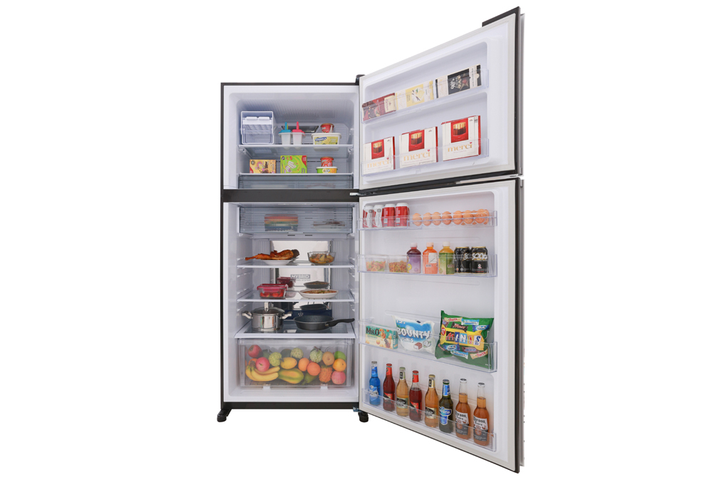 Tủ lạnh Sharp Inverter 556 lít SJ-XP595PG-BK