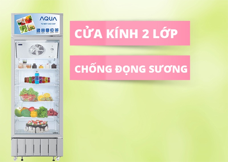 Tủ mát Aqua 240 Lít AQS-F318S