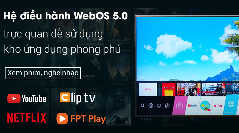 Smart Tivi LG 4K 43 inch 43UP7550PTC