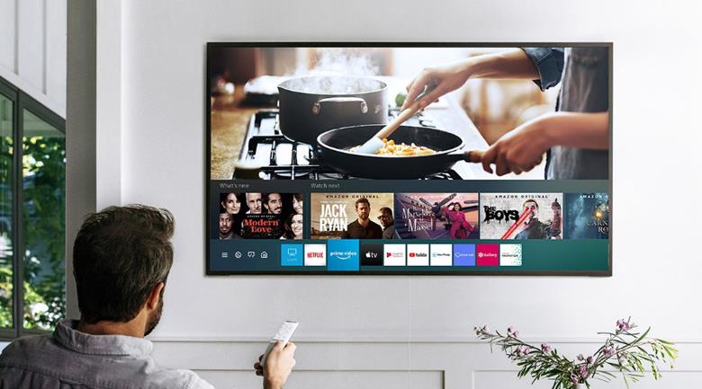 QLED Tivi Khung Tranh Samsung 4K 65 inch 65LS03A Lifestyle TV