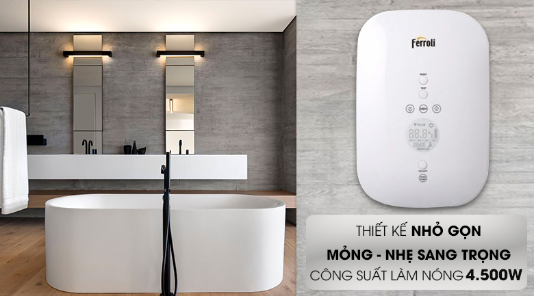 Máy nước nóng Ferroli DIVO SDN 4.500W