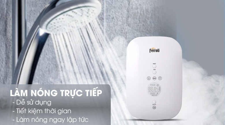 Máy nước nóng Ferroli DIVO SDN 4.500W