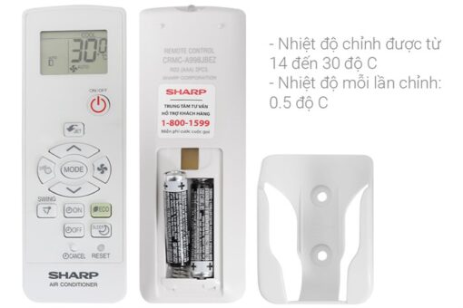 Điều hòa Sharp Inverter 18000btu 2 HP AH-X18ZEW
