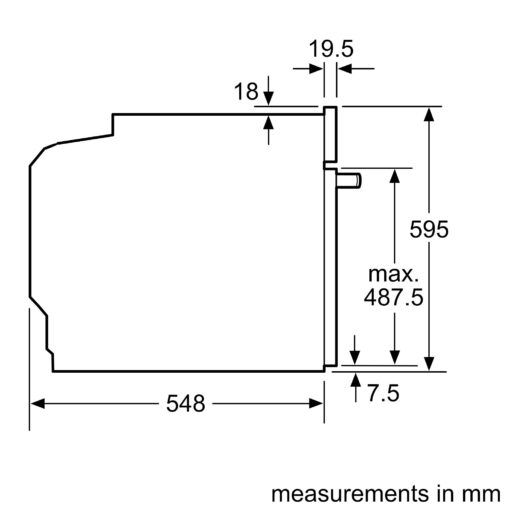 Lò nướng Bosch HBG655BS1M serie 8