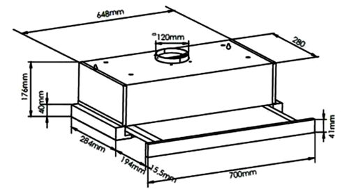 Máy hút mùi Canzy 70cm CZ-D700S
