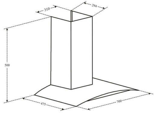 Máy hút mùi Canzy 70cm CZ-3679