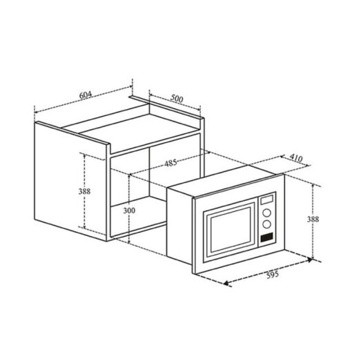 Lò Vi Sóng KH Lò Nướng Eurosun MWO-28EUR