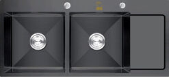 Chậu rửa 2 hố Roslerer 100CM RL04-10045 Nano có bàn chờ