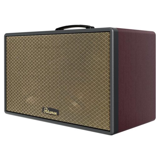 Loa xách tay Paramax Saga Burgundy bass 20cm 300W 16kg kèm 2 micro