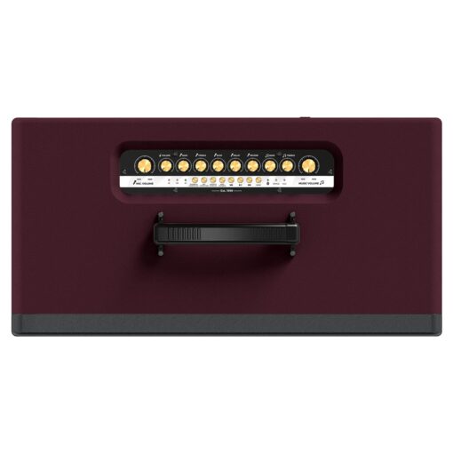 Loa xách tay Paramax Saga Burgundy bass 20cm 300W 16kg kèm 2 micro