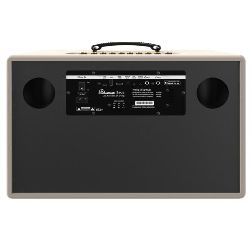 Loa xách tay Paramax Saga Cream bass 20cm 300W kèm 2 micro