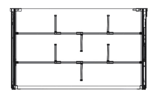 Giá gia vị tủ dưới Eurogold EVM2260 60cm