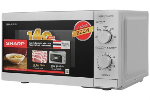 Lò vi sóng Sharp R-211TV-SL 21 lít 10.8 kg 800W