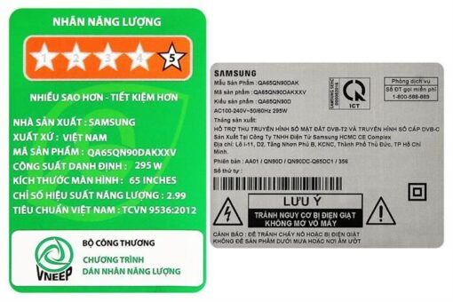 Smart Tivi Neo QLED Samsung AI 4K 65 inch 65QN90D