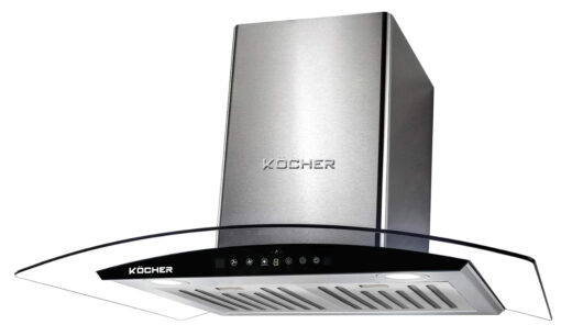 Máy hút mùi áp tường màu bạc 70cm Kocher K-226I