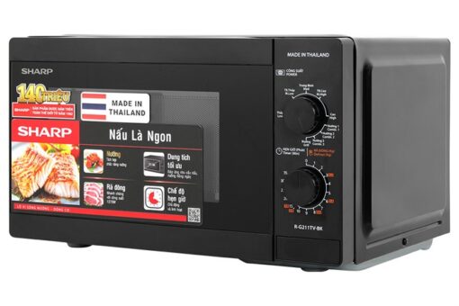 Lò vi sóng có nướng 21 lít Sharp R-G211TV-BK