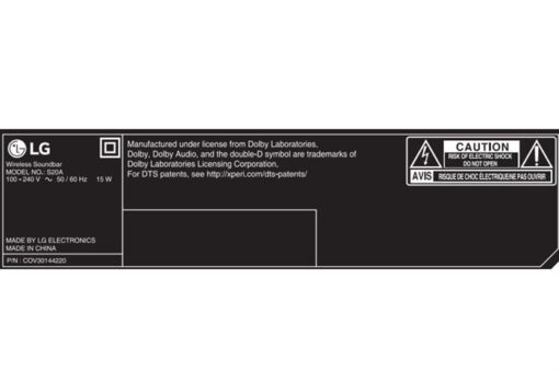 Loa thanh LG Soundbar S20A 50W
