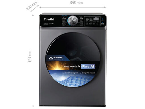 Máy sấy thông hơi Funiki 10kg HD-V6100AG