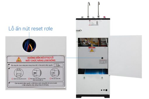 Máy lọc nước RO nóng nguội lạnh 10 lõi Sunhouse SHR76210CK