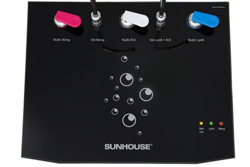 Máy lọc nước RO nóng nguội lạnh 10 lõi Sunhouse SHR76210CK